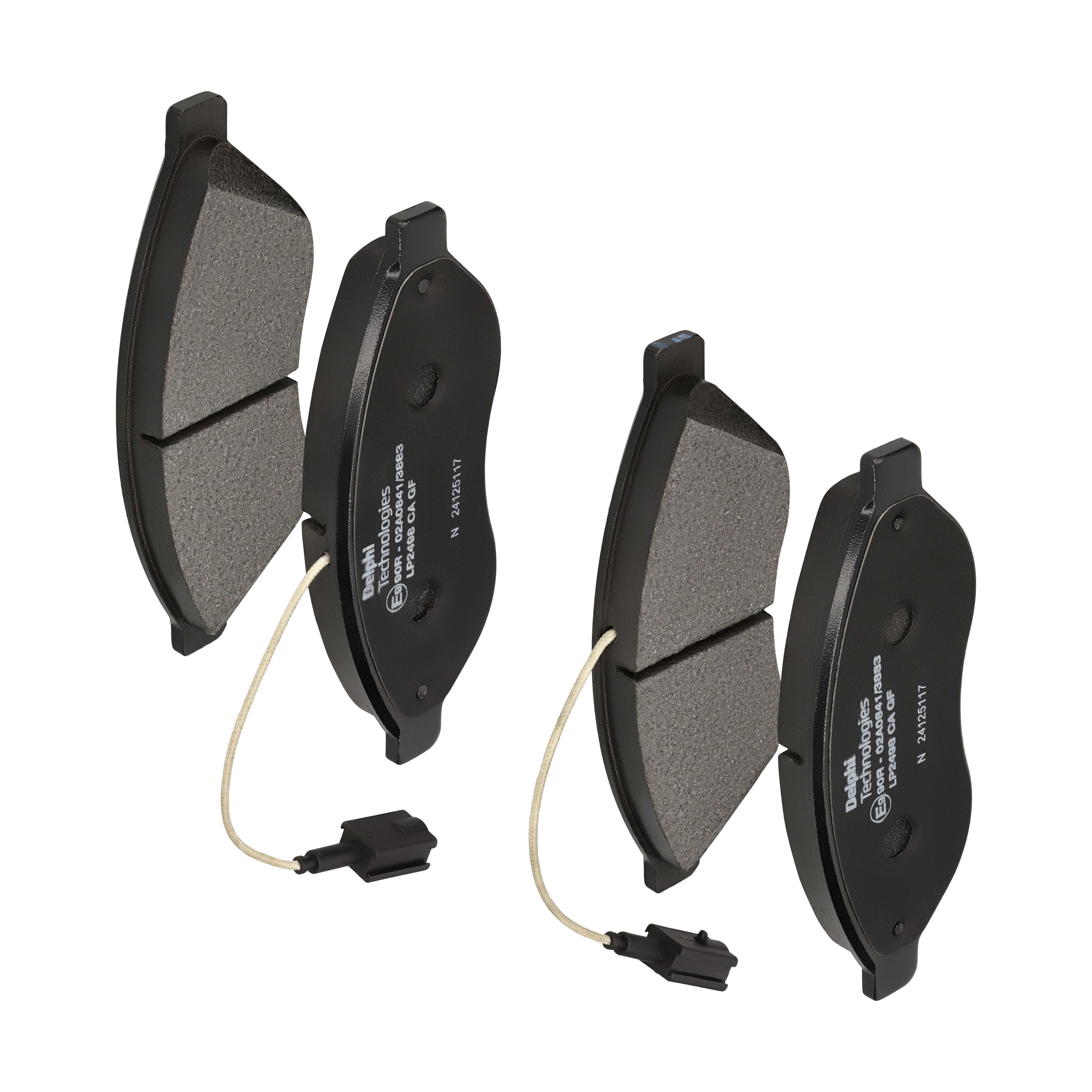 DELPHI Bremseklodser lp2498 for FIAT PEUGEOT VAUXHALL