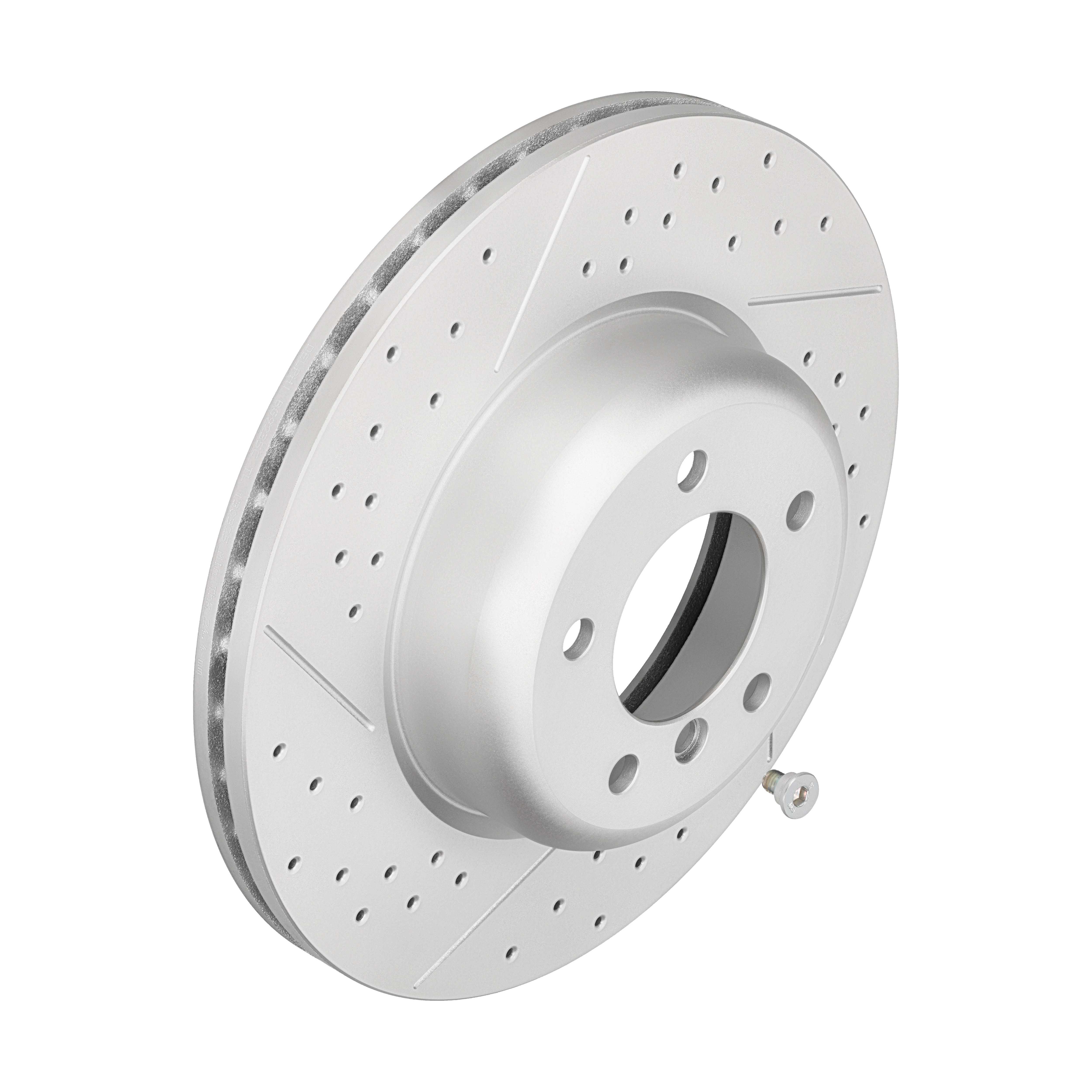 DELPHI Bremseskive bg9235c lukket/perforeret 338mm 26mm for BMW