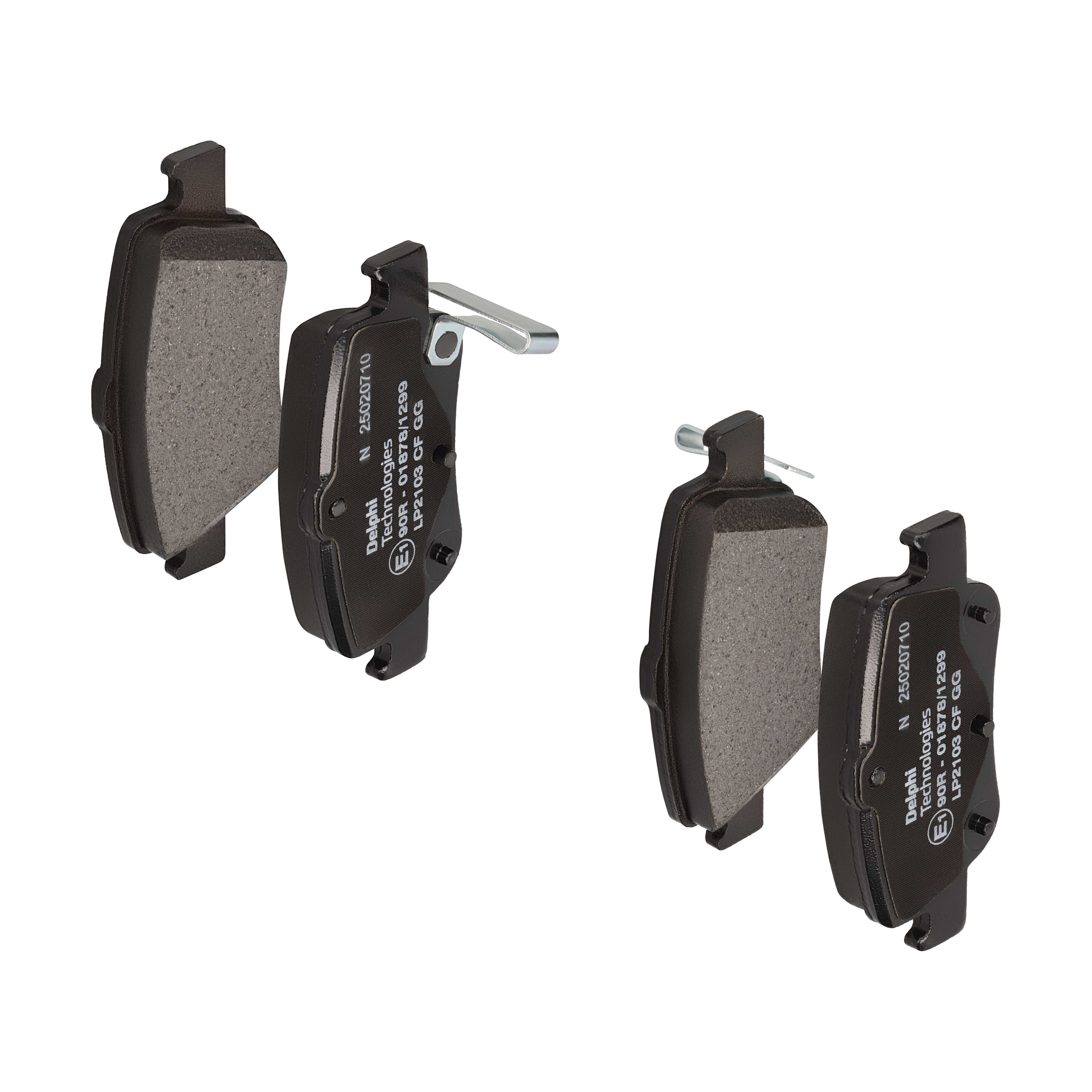 DELPHI Bremseklodser lp2103 for TOYOTA