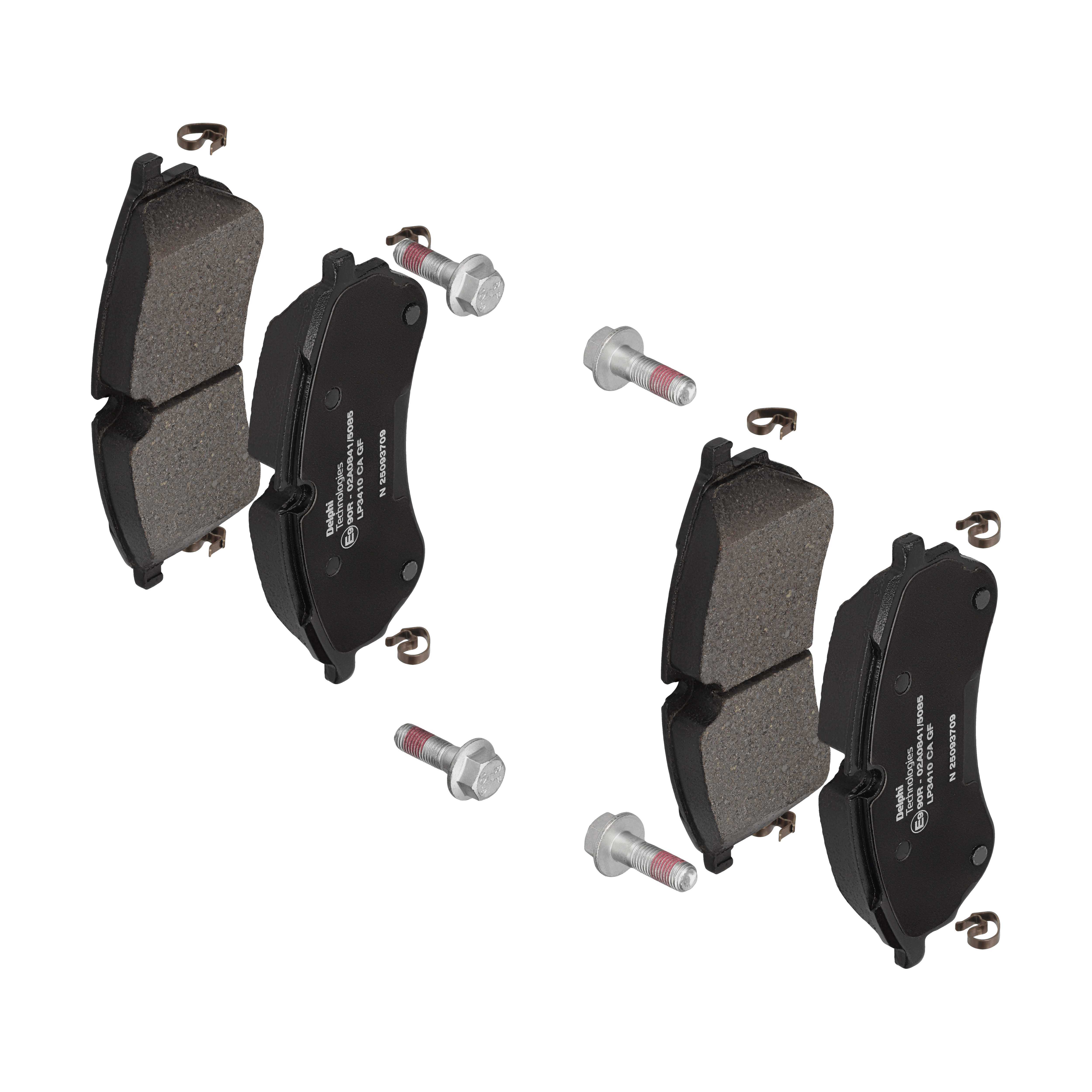 DELPHI Bremseklodser lp3410 for MAN VW