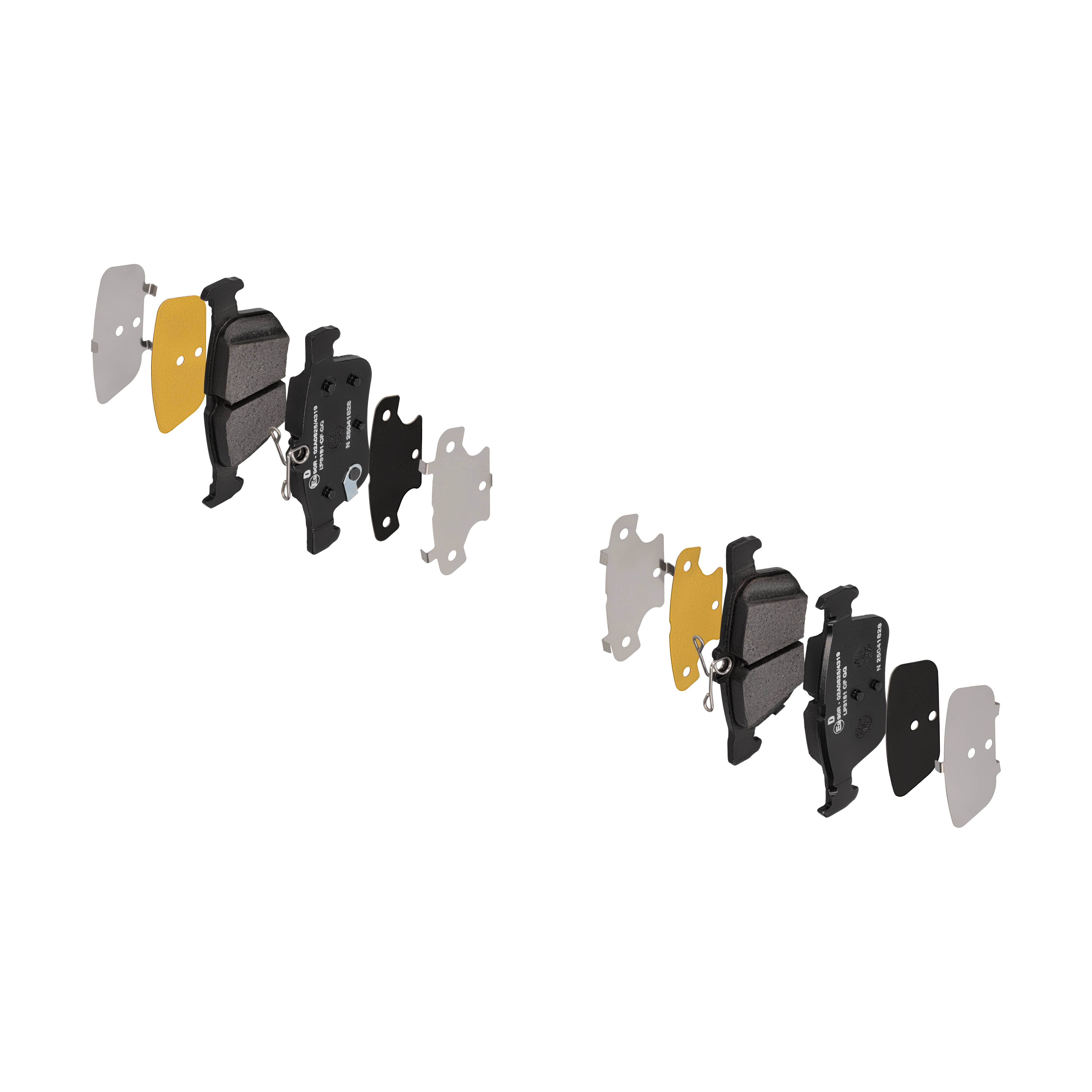 DELPHI Bremseklodser lp3151 for FORD USA FORD