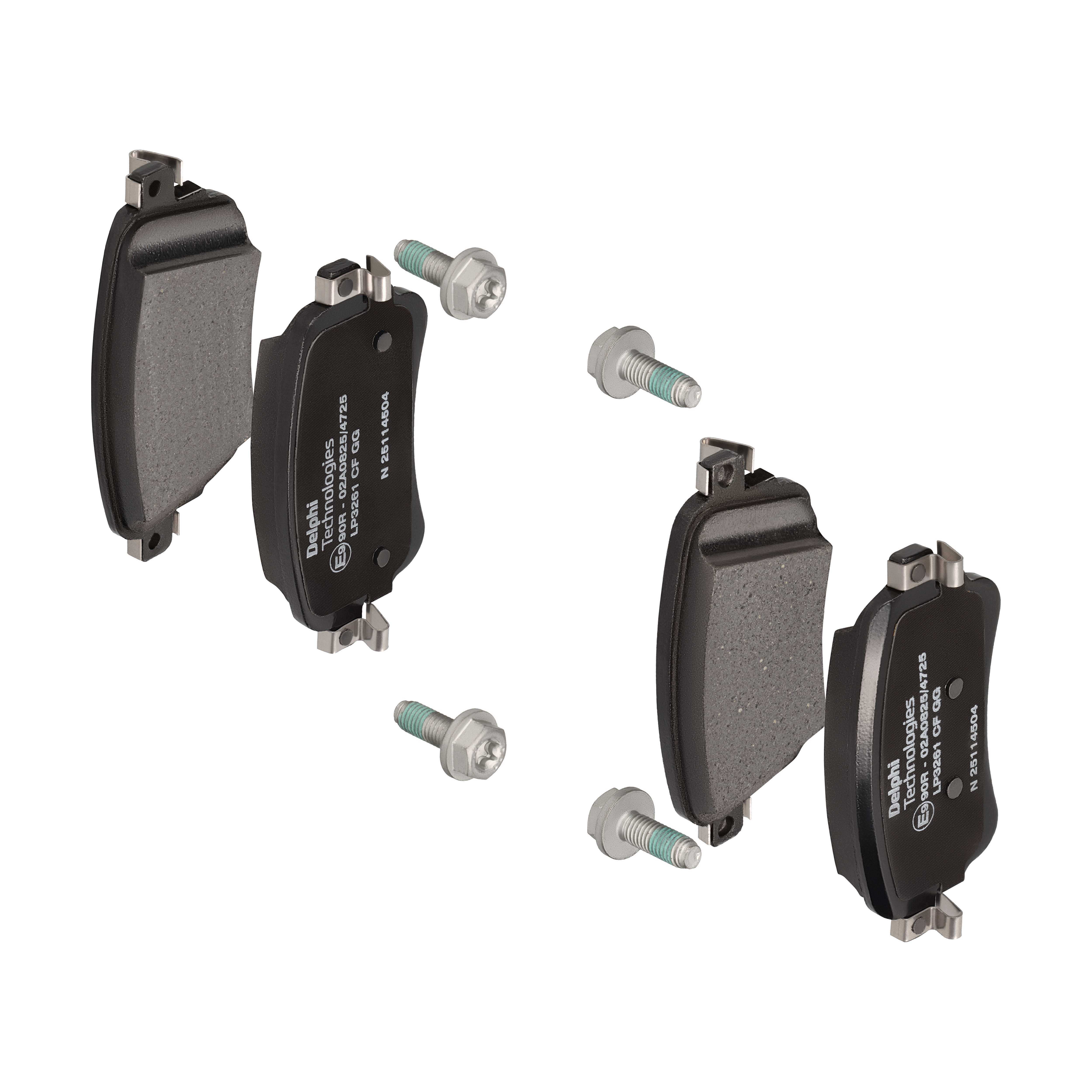 DELPHI Bremseklodser lp3261 for FIAT VAUXHALL CITROËN TOYOTA
