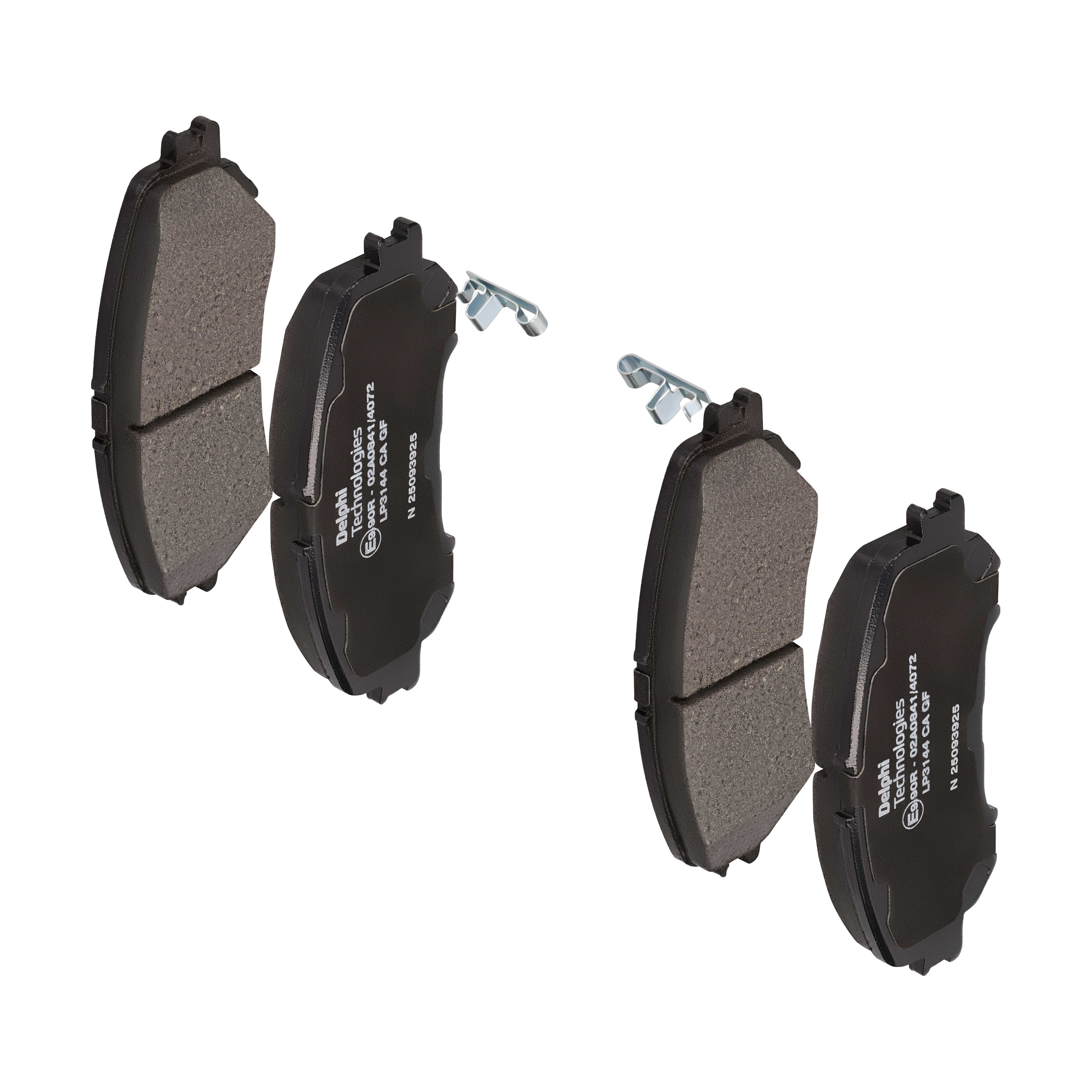 DELPHI Bremseklodser lp3144 for NISSAN NISSAN (DFAC) RENAULT