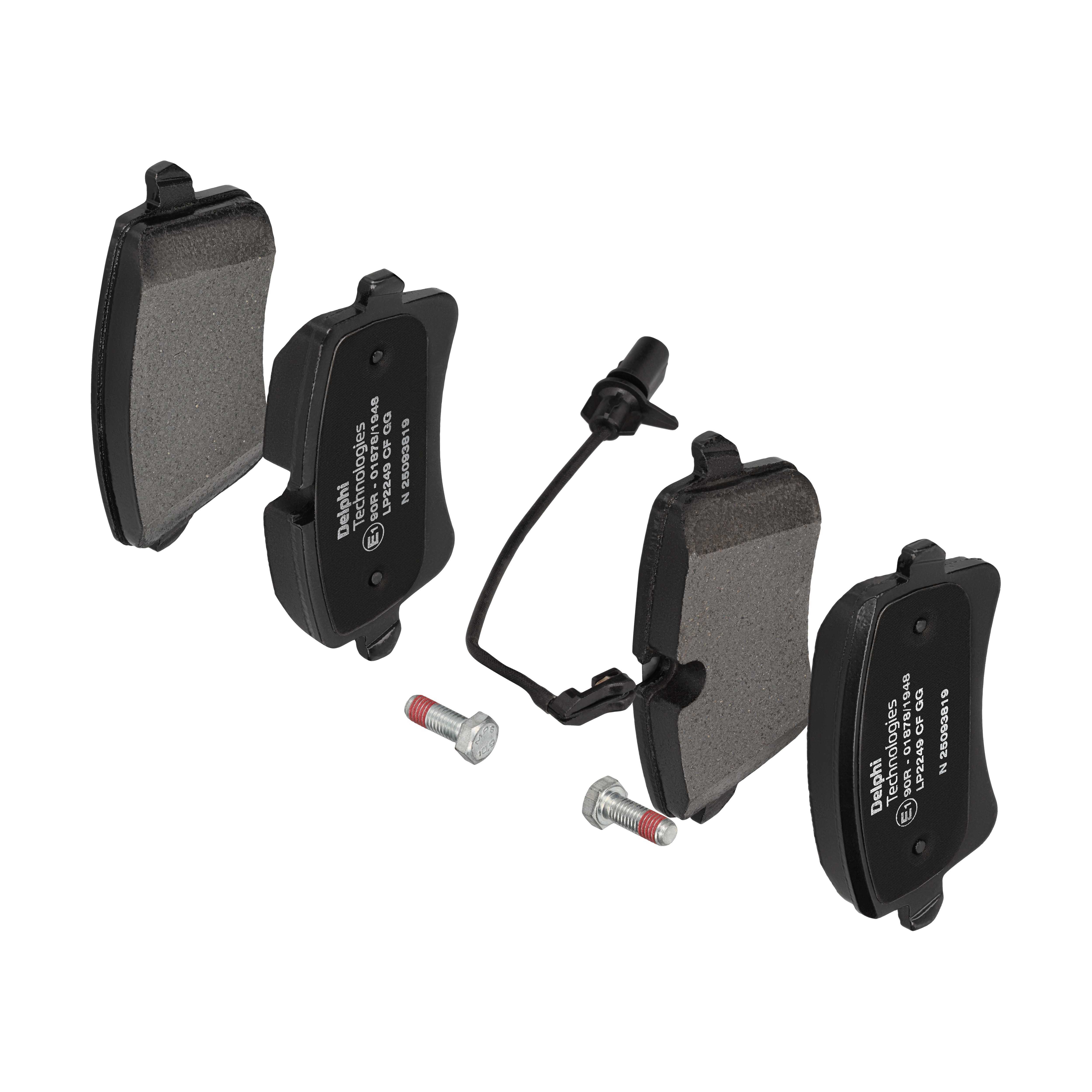 DELPHI Bremseklodser lp2249 for PORSCHE VW AUDI
