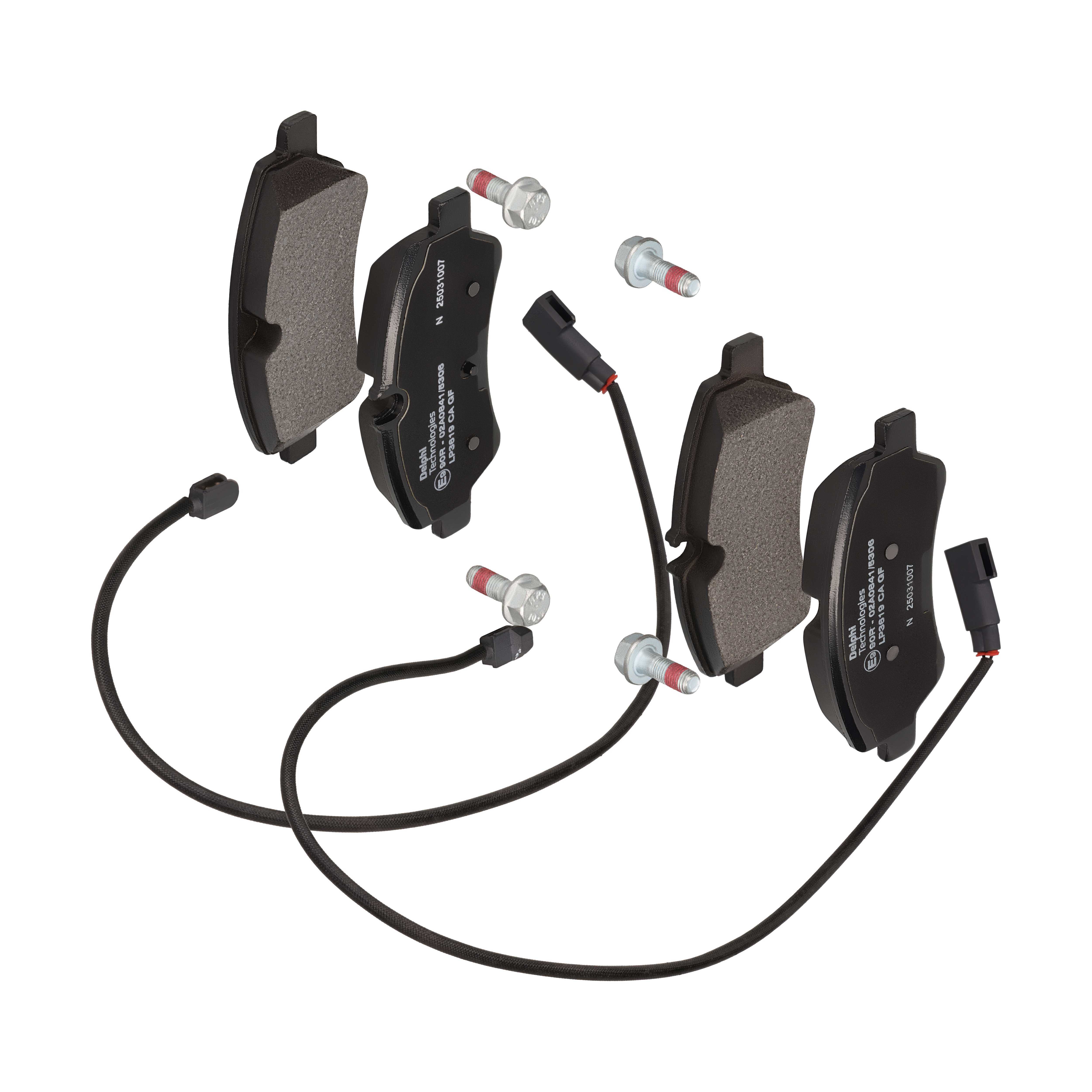 DELPHI Bremseklodser lp3619 for FORD