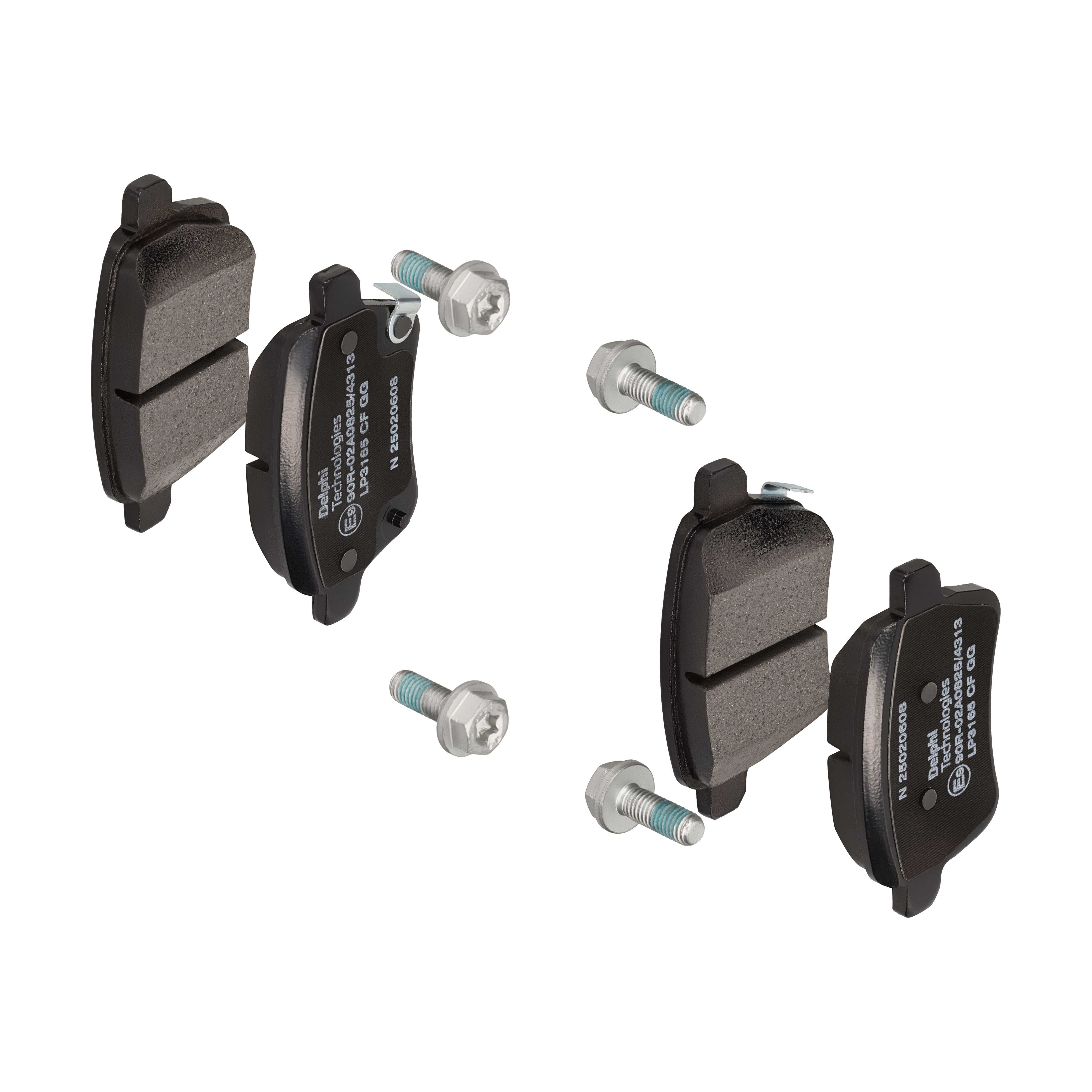 DELPHI Bremseklodser lp3165 for VAUXHALL