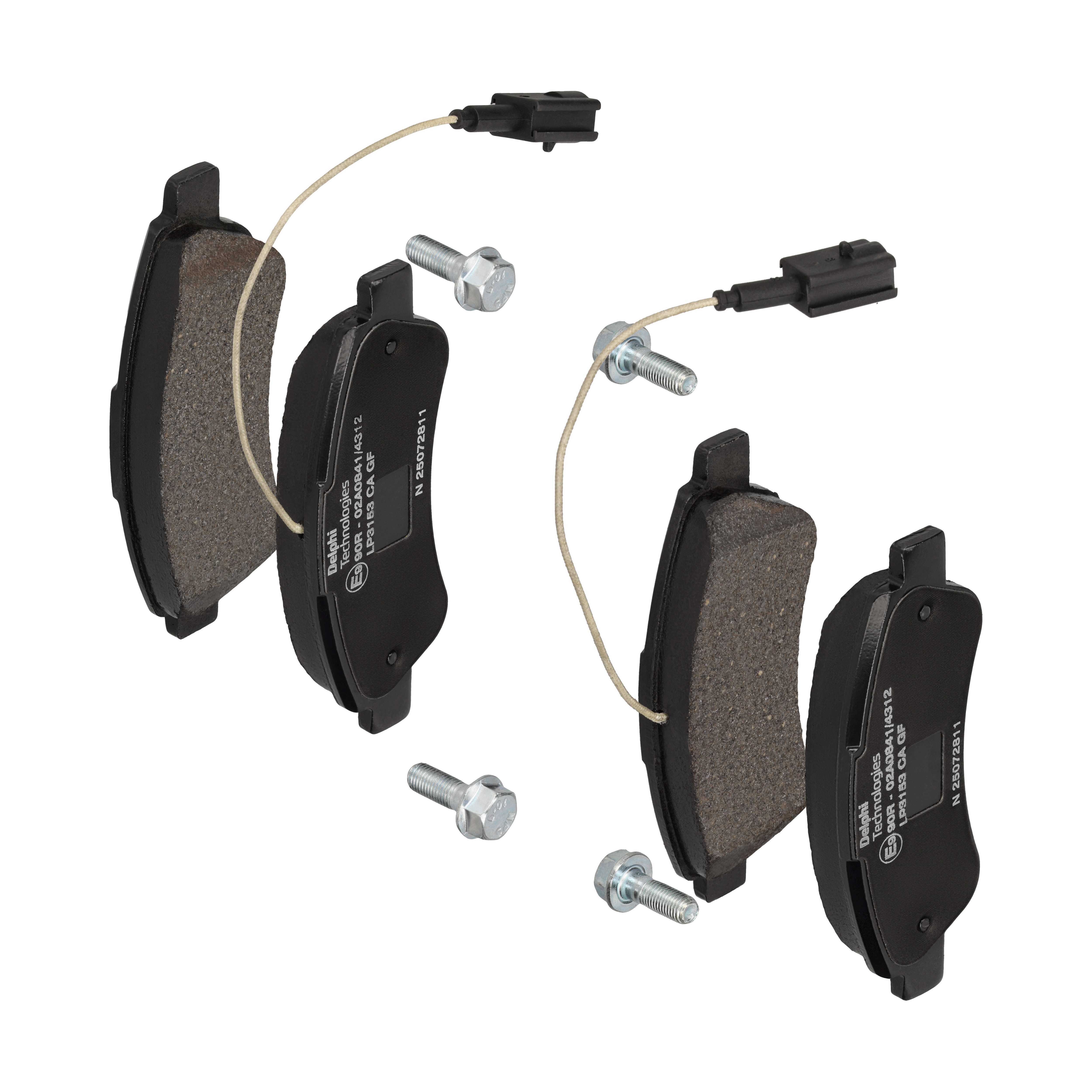 DELPHI Bremseklodser lp3153 for FIAT PEUGEOT CITROËN VAUXHALL