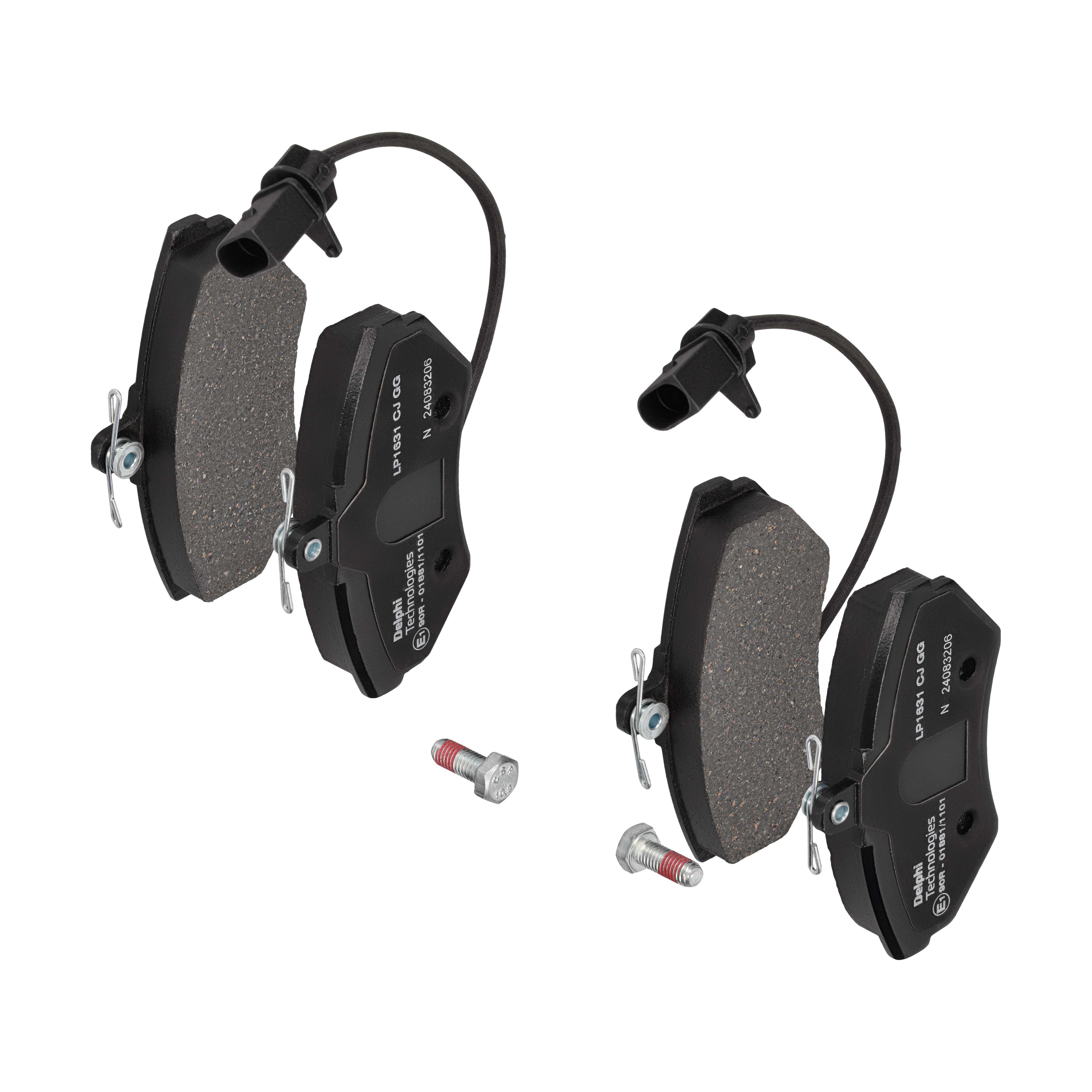 DELPHI Bremseklodser lp1631 for VW AUDI