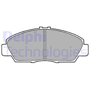 DELPHI Bremseklodser lp869 for HONDA ROVER