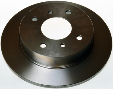 DENCKERMANN Bremseskive b130105 258mm 10mm for NISSAN
