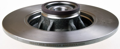 DENCKERMANN Bremseskive b130688 249mm 9mm for PEUGEOT