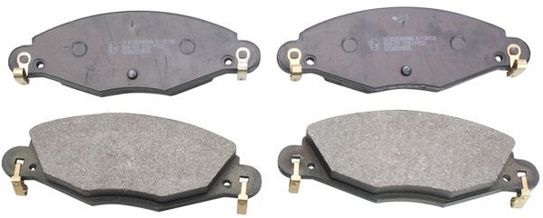 DENCKERMANN Bremseklodser b110106 foraksel for PEUGEOT CITROËN