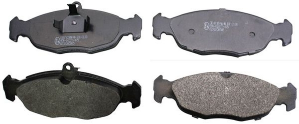 DENCKERMANN Bremseklodser b110138 foraksel for SAAB VAUXHALL OPEL DAEWOO CHEVROLET HOLDEN JAGUAR