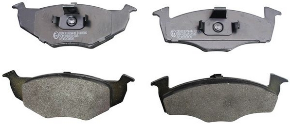 DENCKERMANN Bremseklodser b110686 foraksel for VAG VW