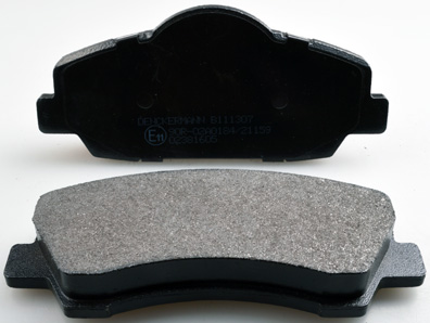 DENCKERMANN Bremseklodser B111307 foraksel for CITROËN PEUGEOT