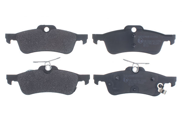 DENCKERMANN Bremseklodser B111310 bagaksel for HONDA
