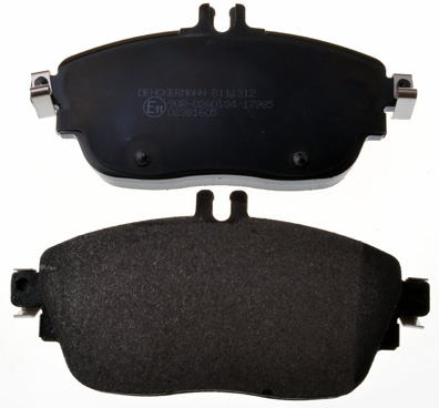 DENCKERMANN Bremseklodser B111312 foraksel for MERCEDES-BENZ