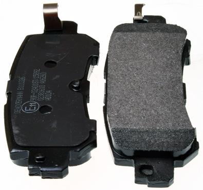 DENCKERMANN Bremseklodser B111326 bagaksel for MAZDA