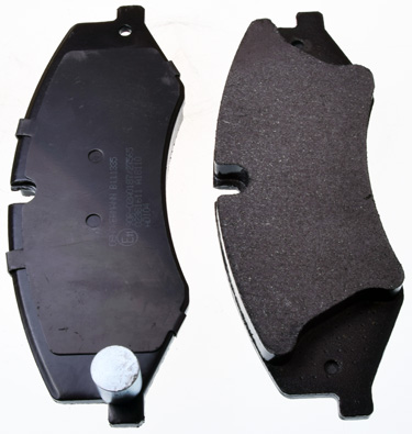DENCKERMANN Bremseklodser B111335 foraksel for LAND ROVER