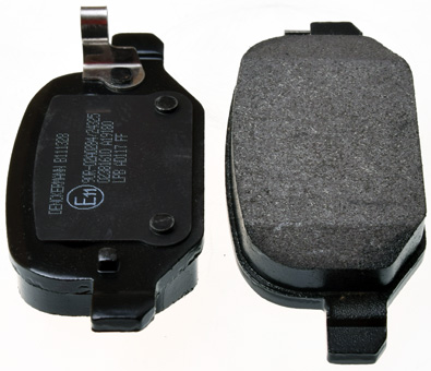 DENCKERMANN Bremseklodser B111328 bagaksel for FIAT