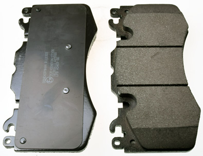 DENCKERMANN Bremseklodser B111333 foraksel for LAND ROVER