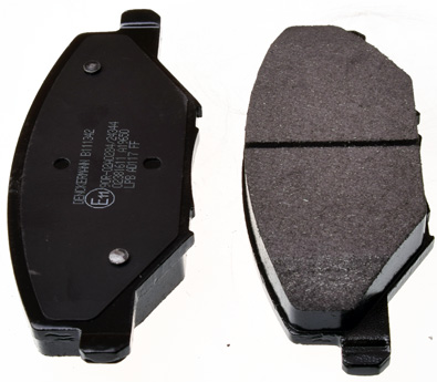 DENCKERMANN Bremseklodser B111342 foraksel for VW