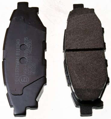 DENCKERMANN Bremseklodser B111343 bagaksel for SUBARU TOYOTA