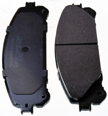 DENCKERMANN Bremseklodser B111346 foraksel for TOYOTA (GAC) LEXUS