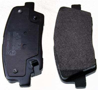 DENCKERMANN Bremseklodser B111347 bagaksel for HYUNDAI KIA