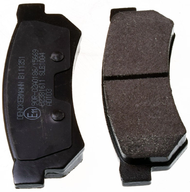 DENCKERMANN Bremseklodser B111351 bagaksel for DAEWOO SUZUKI