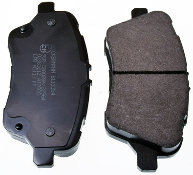 DENCKERMANN Bremseklodser B111354 foraksel for FORD