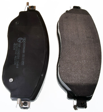 DENCKERMANN Bremseklodser B111355 foraksel for OPEL VAUXHALL FIAT NISSAN RENAULT