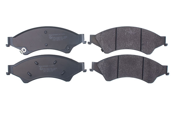 DENCKERMANN Bremseklodser B111373 foraksel for FORD