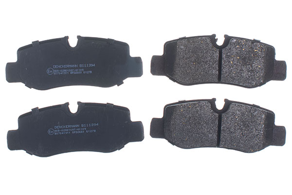 DENCKERMANN Bremseklodser B111394 bagaksel for MERCEDES-BENZ