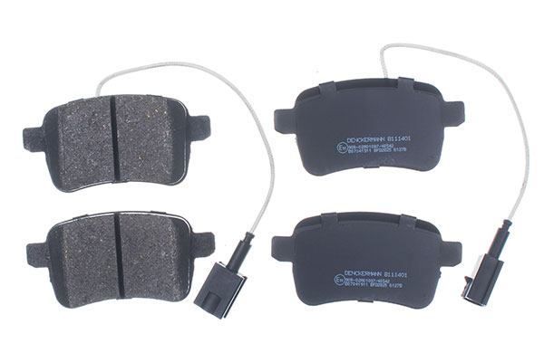 DENCKERMANN Bremseklodser B111401 bagaksel for FIAT
