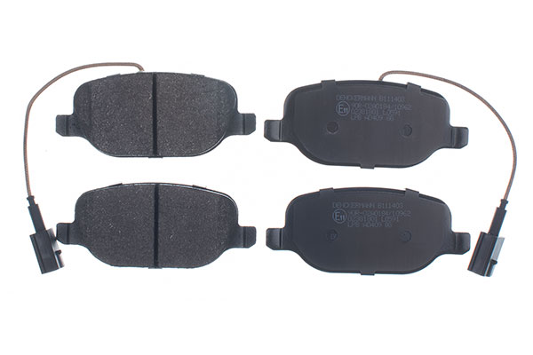 DENCKERMANN Bremseklodser B111403 bagaksel for FIAT