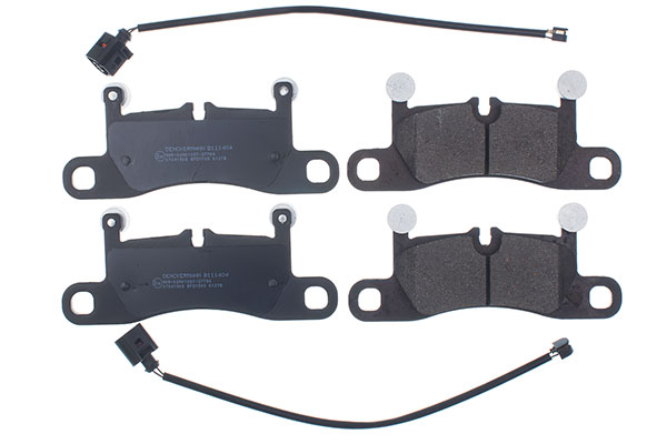 DENCKERMANN Bremseklodser B111404 bagaksel for PORSCHE VAG