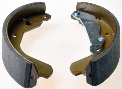 DENCKERMANN Bremsebakkesæt b120033 bagaksel for OPEL VAUXHALL