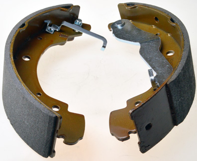 DENCKERMANN Bremsebakkesæt b120036 bagaksel for VW