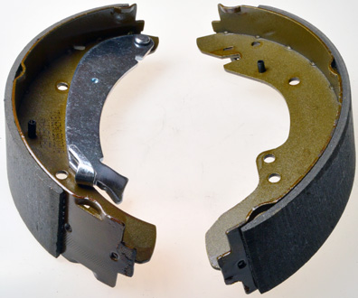 DENCKERMANN Bremsebakkesæt b120085 bagaksel for FIAT PEUGEOT