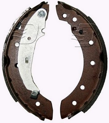 DENCKERMANN Bremsebakkesæt b120093 bagaksel for SAIC MOTOR DACIA PEUGEOT RENAULT