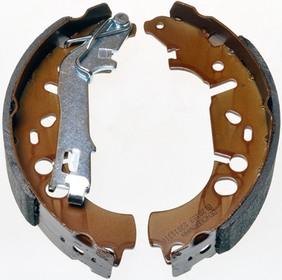 DENCKERMANN Bremsebakkesæt b120109 bagaksel for OPEL FIAT VAUXHALL
