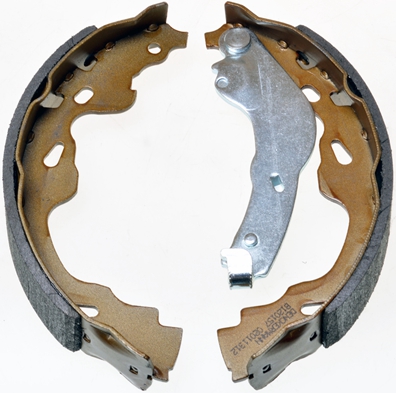 DENCKERMANN Bremsebakkesæt b120157 bagaksel for OPEL VAUXHALL GEELY TOYOTA PEUGEOT SUZUKI JAC BYD