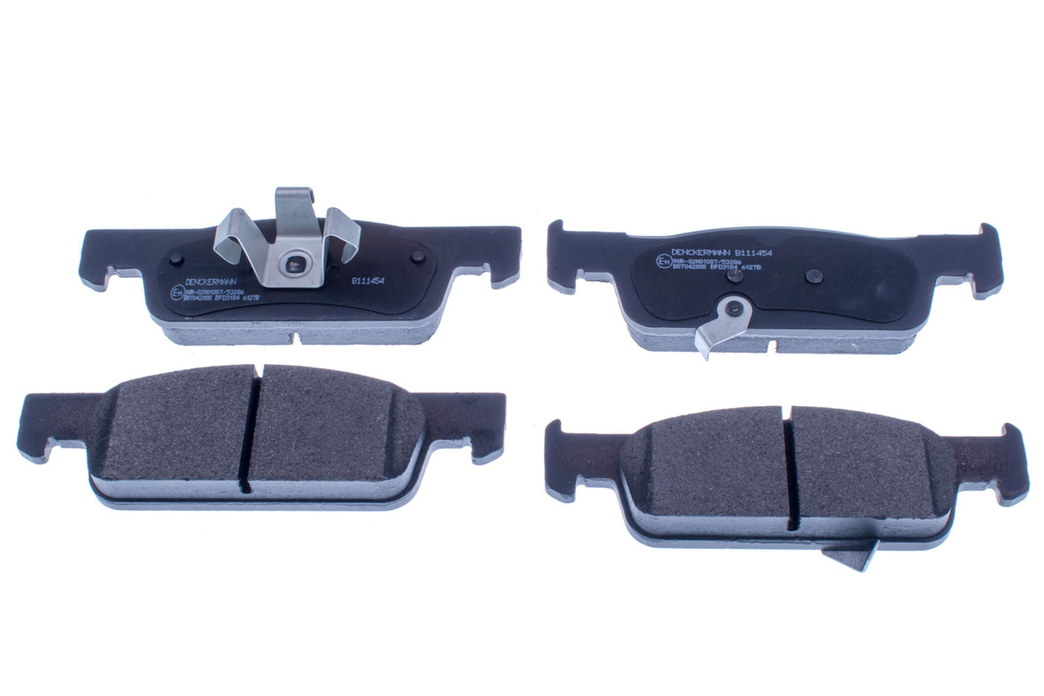 DENCKERMANN Bremseklodser B111454 foraksel for GMC RENAULT SMART