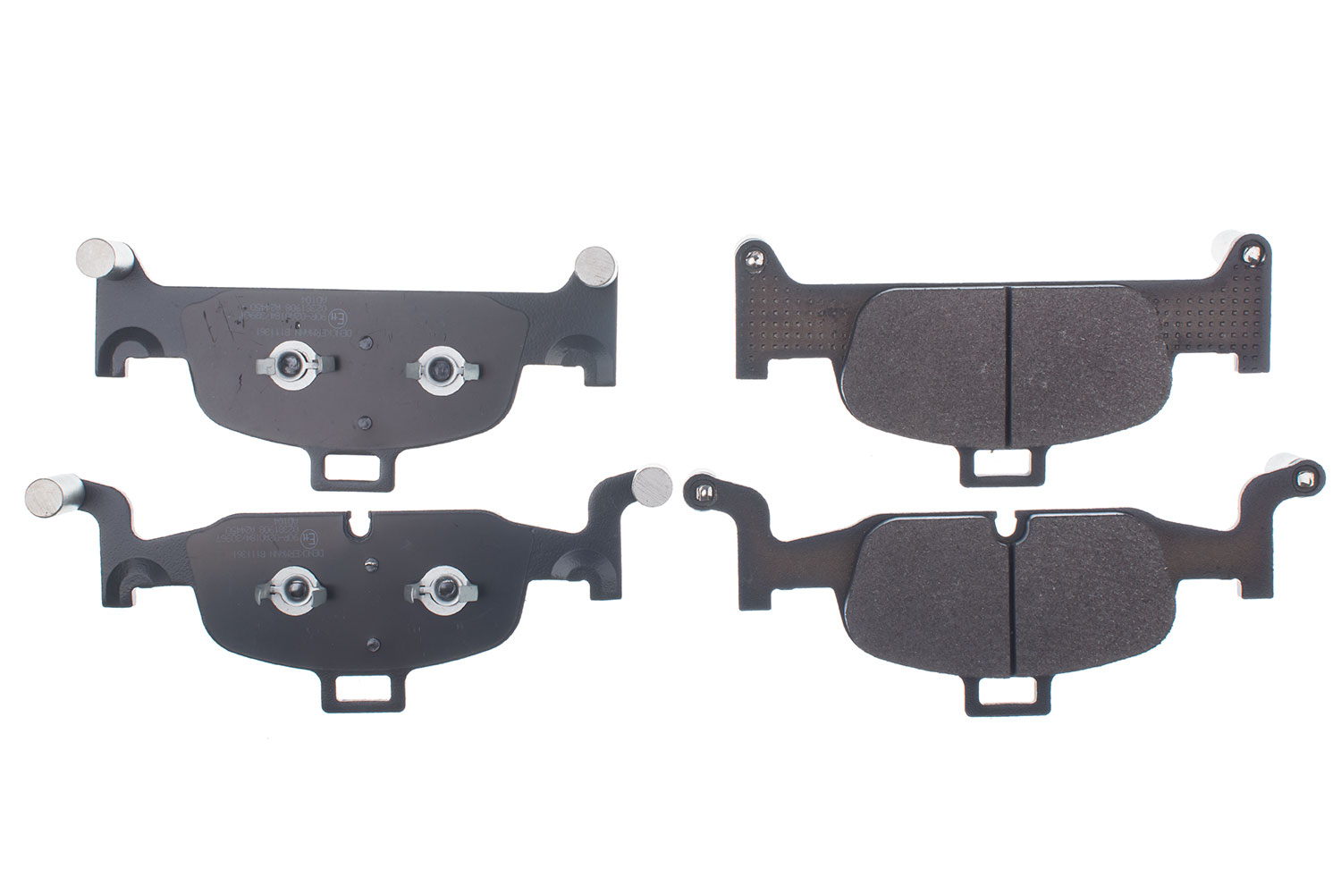 DENCKERMANN Bremseklodser B111361 foraksel for VW AUDI