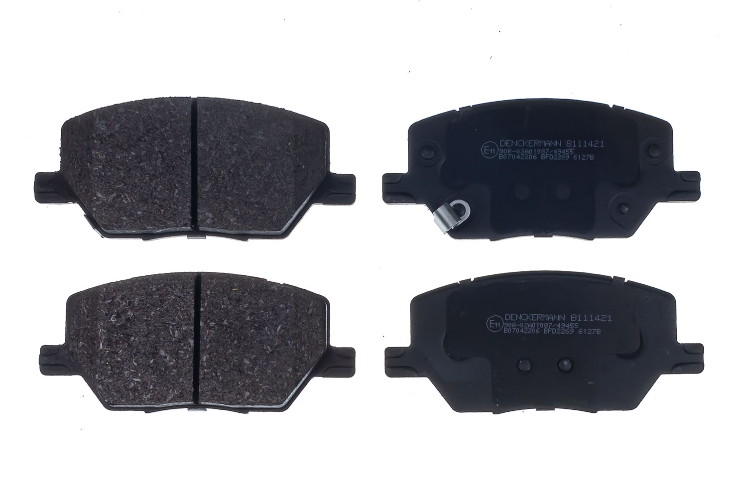 DENCKERMANN Bremseklodser B111421 for JEEP