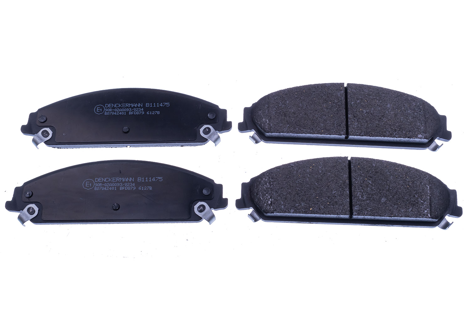 DENCKERMANN Bremseklodser B111475 for CHRYSLER FIAT
