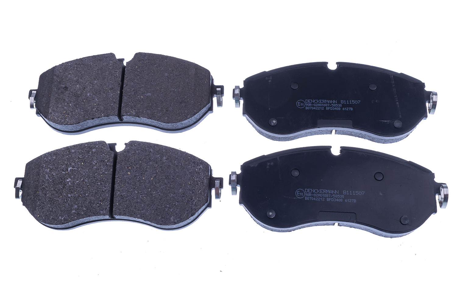 DENCKERMANN Bremseklodser B111507 for VW MAN