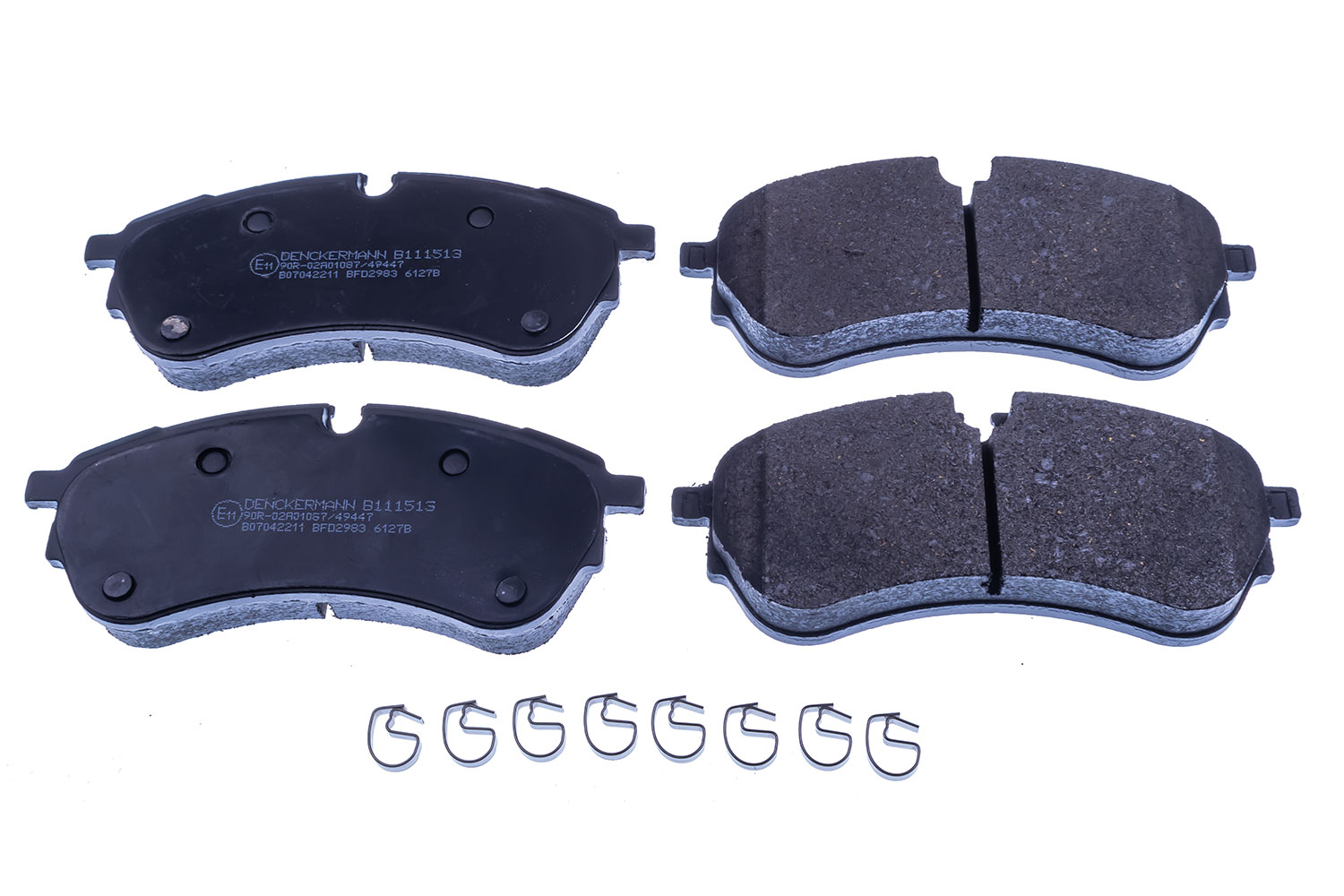 DENCKERMANN Bremseklodser B111513 for MAN VW