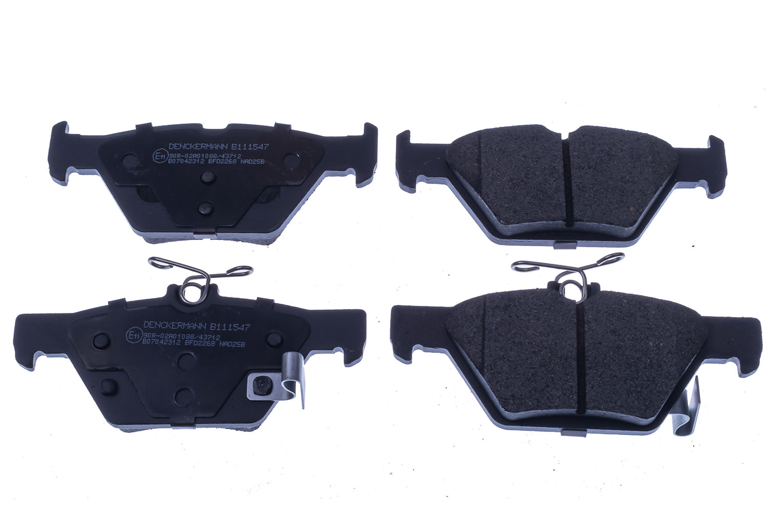 DENCKERMANN Bremseklodser B111547 for SUBARU
